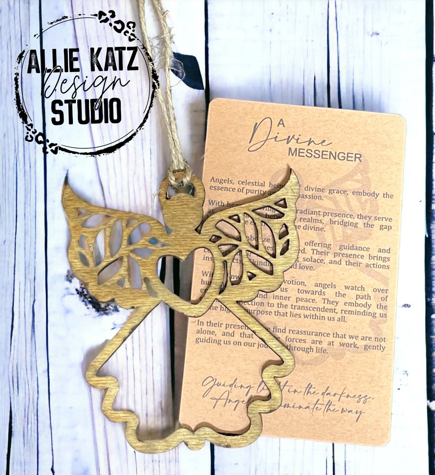 The Divine Messenger Angel Ornament