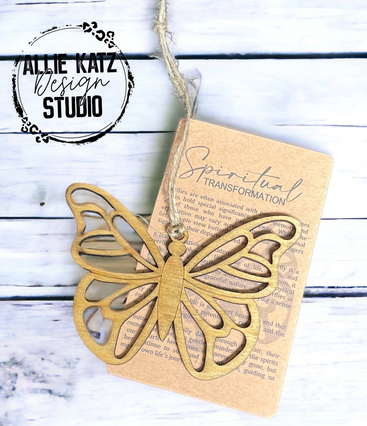 Spiritual Transformation Butterfly Ornament