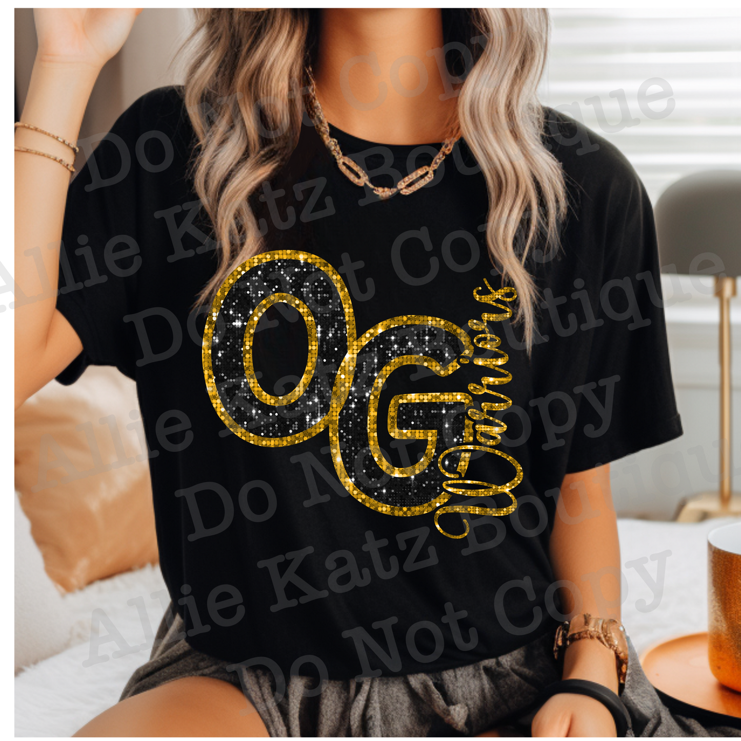 Oak Grove Faux Sequin Shirt