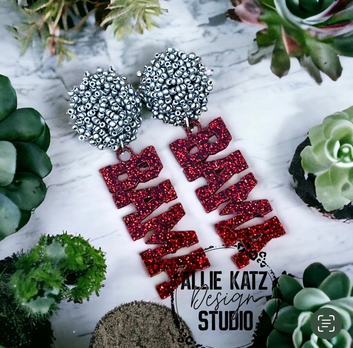 Game Day Statement Earrings