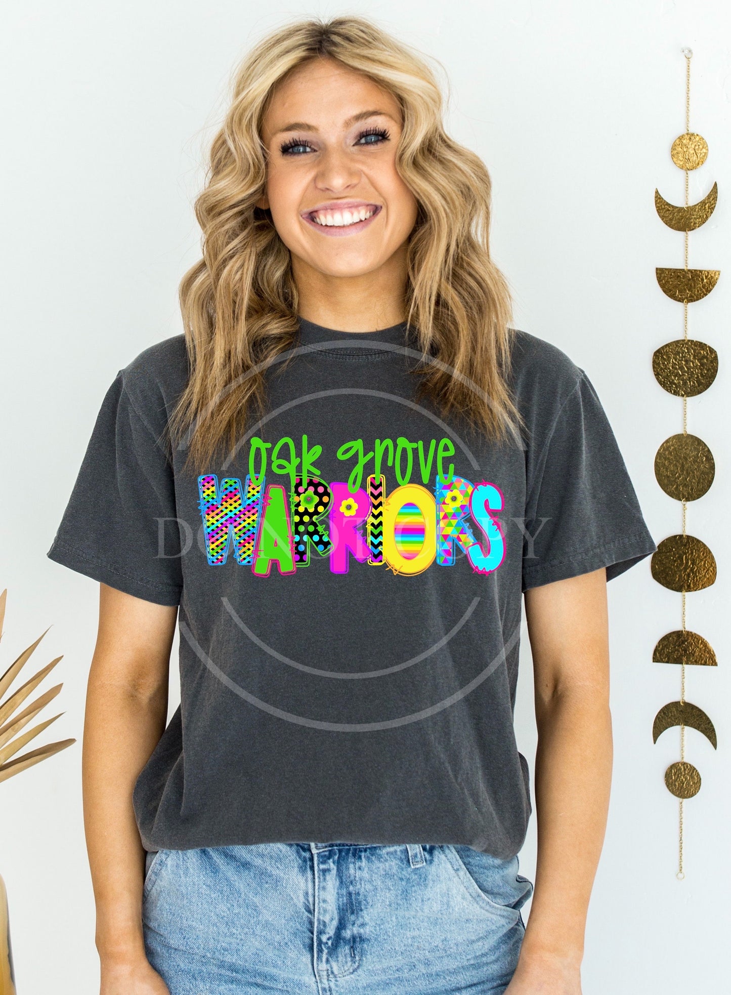 Bright Rainbow Word School Tee