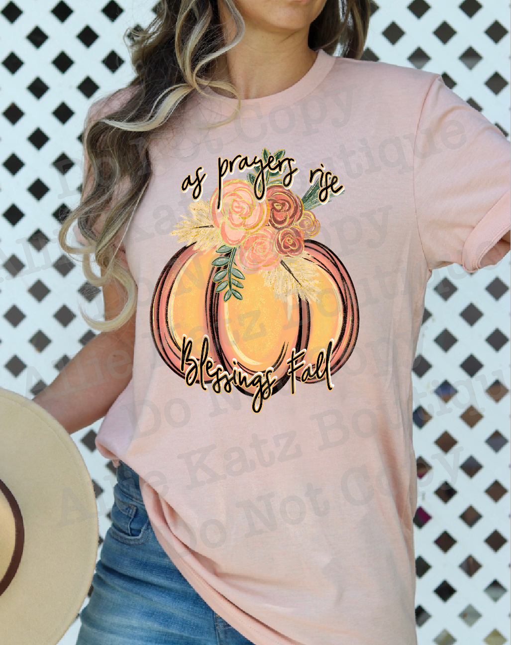 Prayers Rise Blessings Fall Shirt
