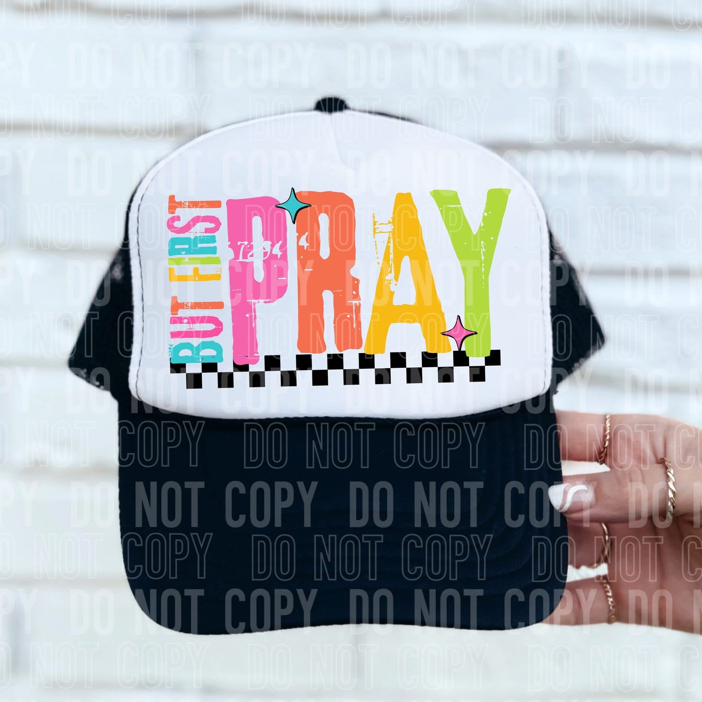 Just Pray Trucker Hat