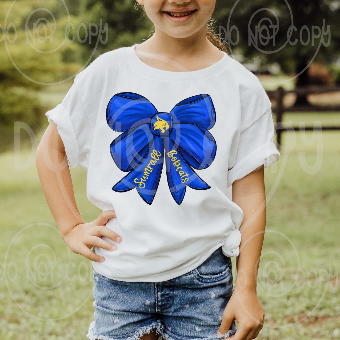 Sumrall Coquette Bow Spirit Tee