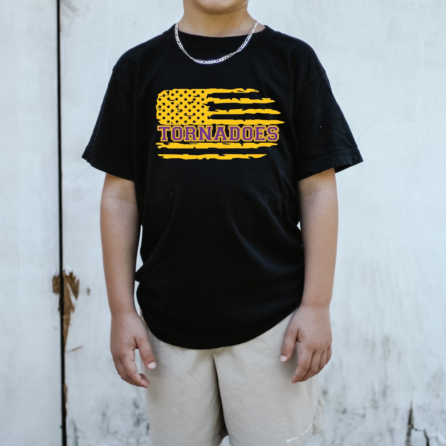 School Spirit Flag Tee