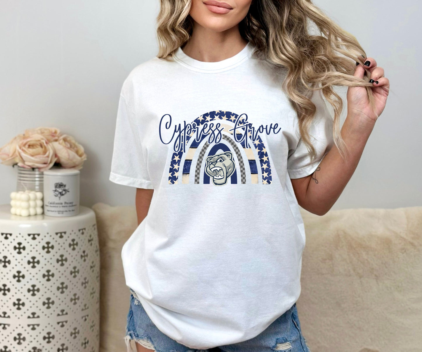 Cypress Grove Cats Rainbow with mascot