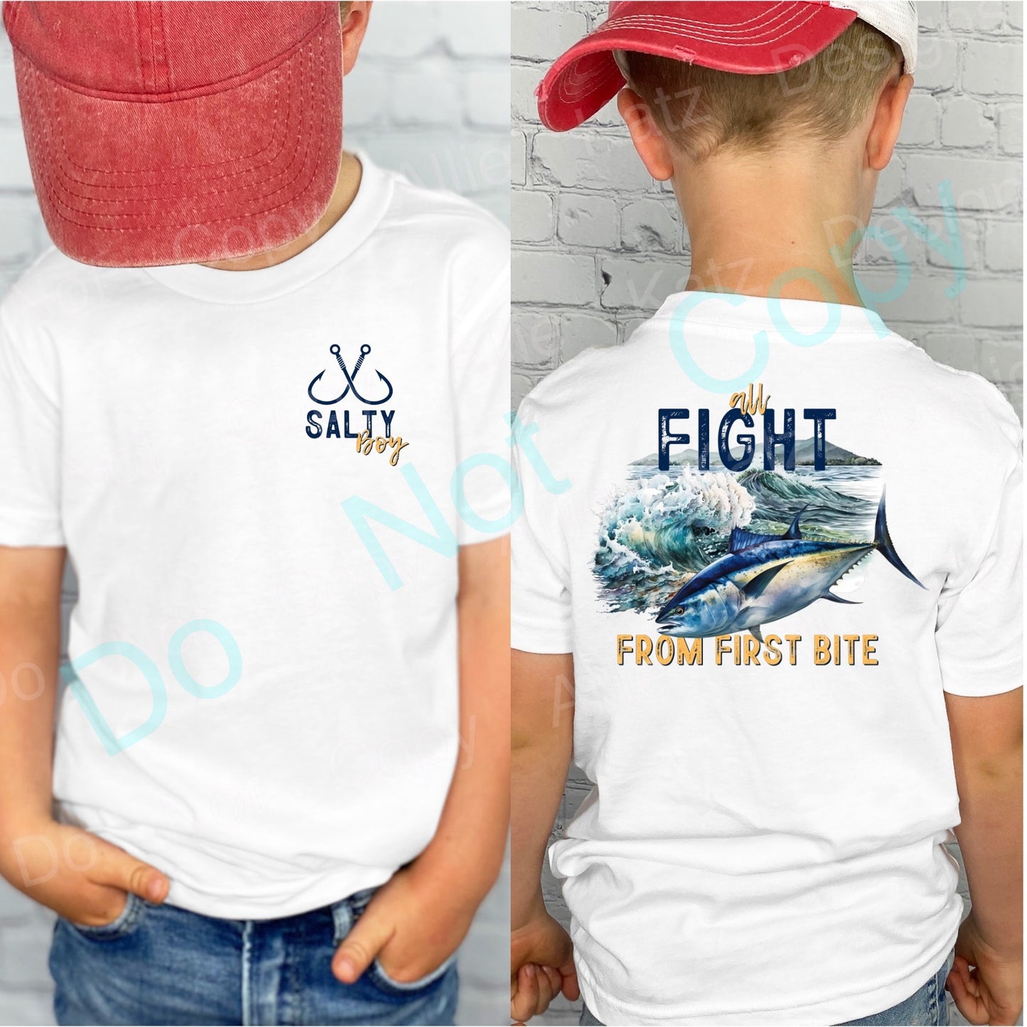 All Fight From the First Bite Comfort Colors Tee