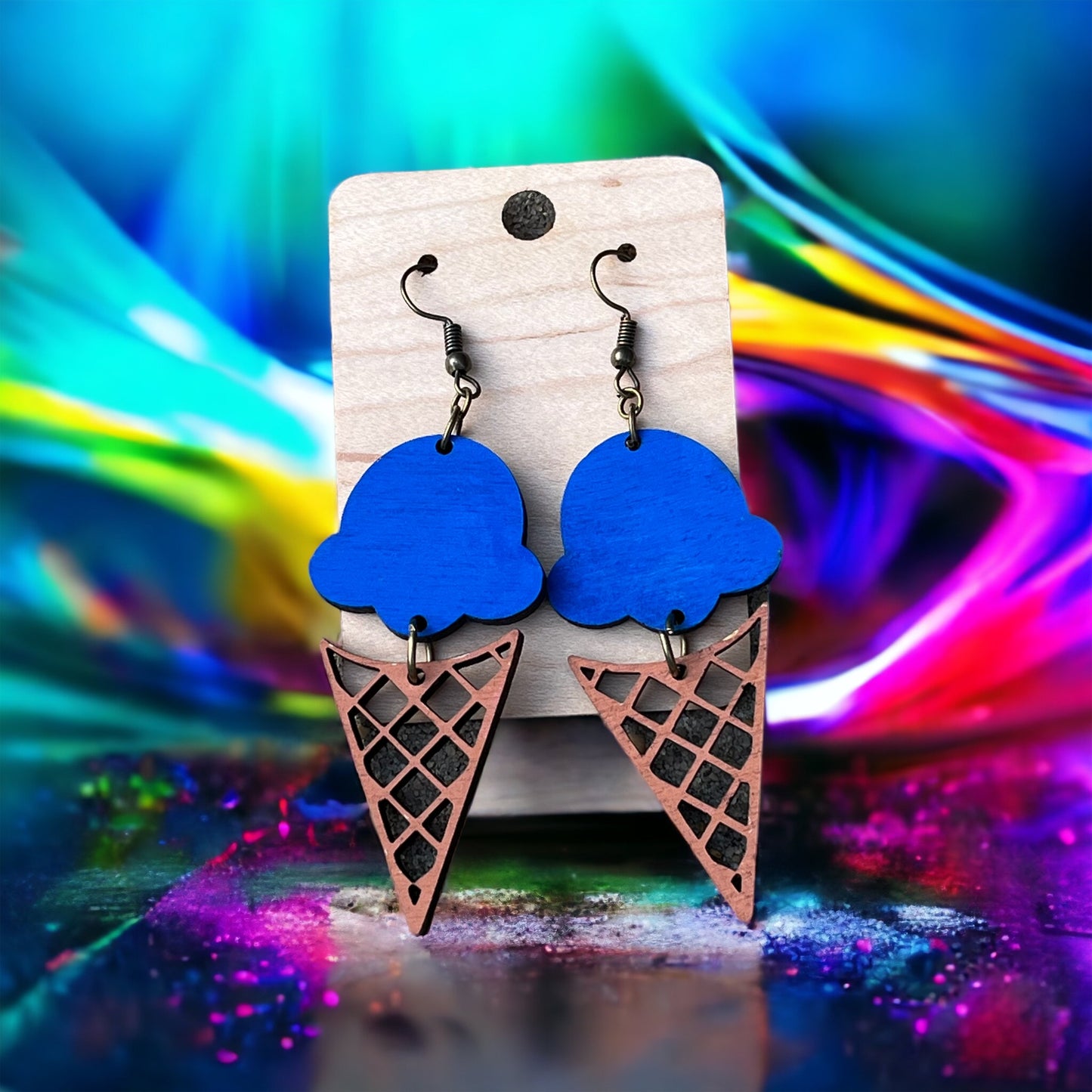 Ice Cream Dangle Earrings
