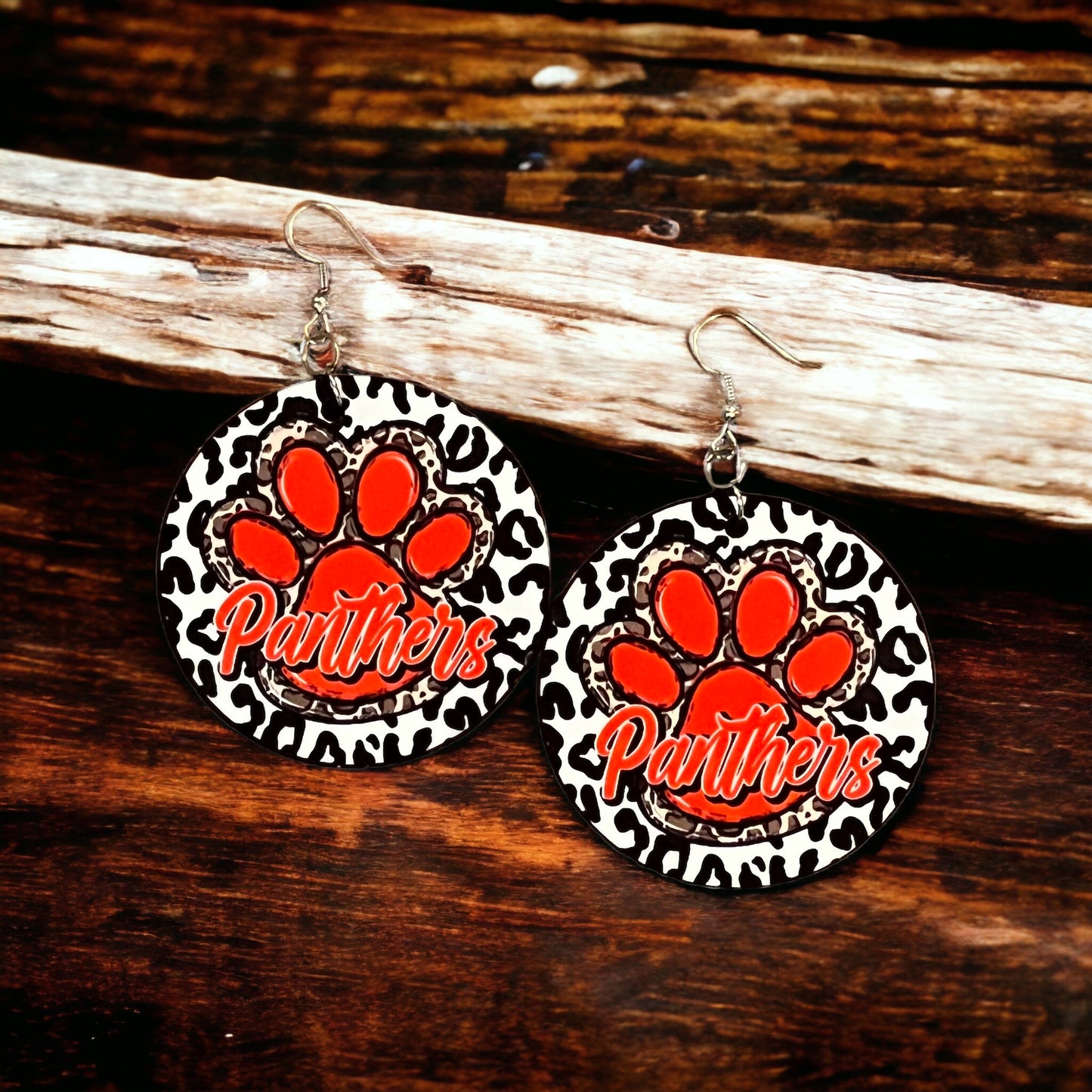 Panther paw leopard Earrings