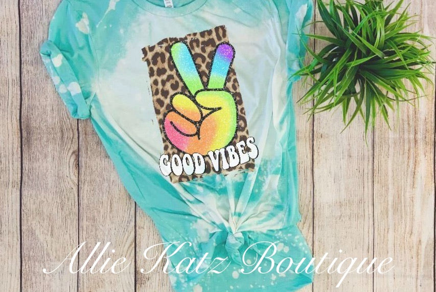 Bleached Good Vibes T-Shirt
