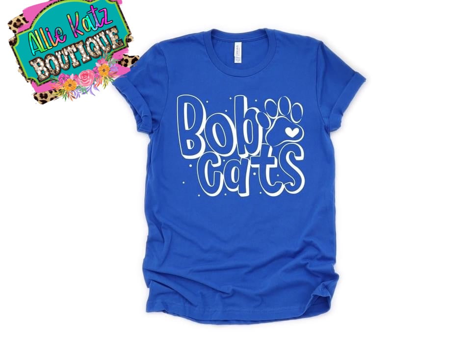 Bobcats Mascot name Tee