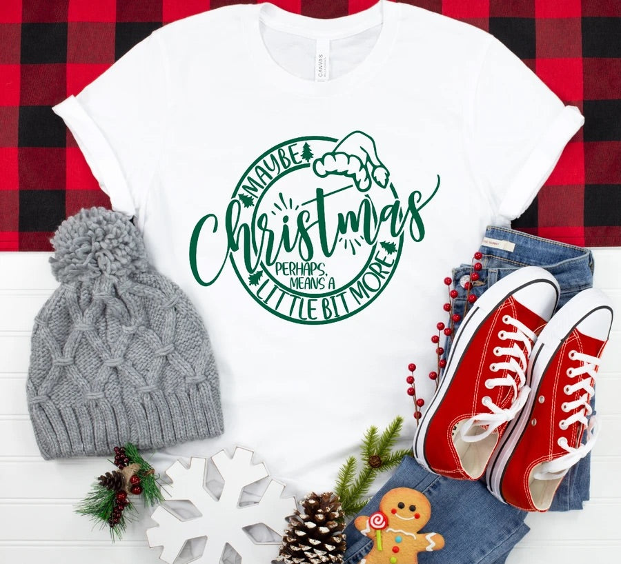Maybe Perhaps Christmas design