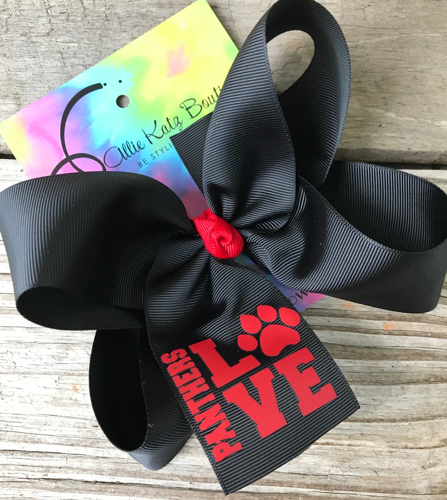 Love Panthers Bow