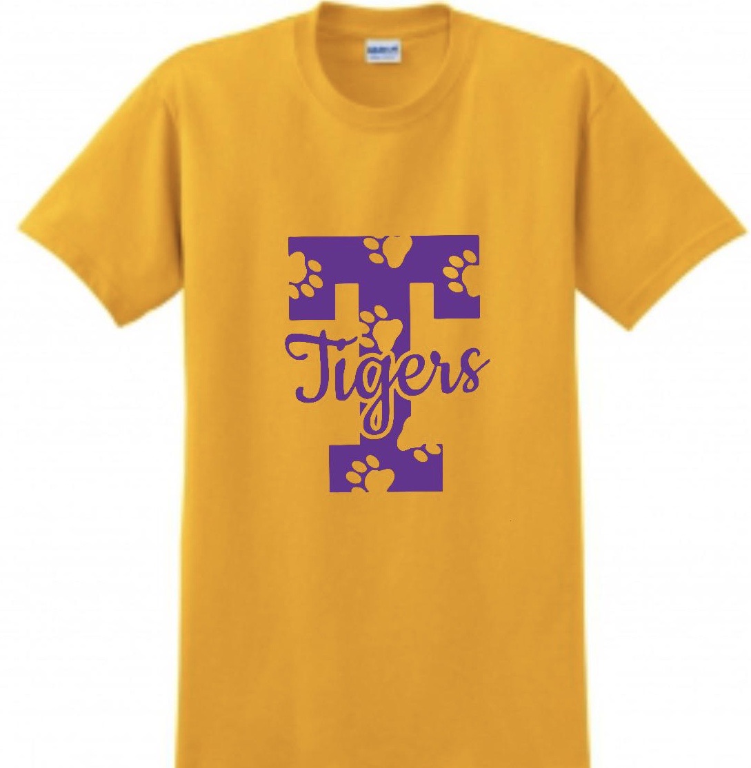 Tigers T paw Tee