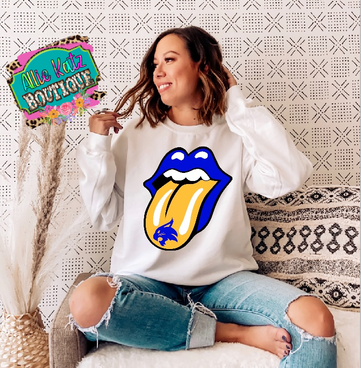 Bobcats Tongue Tee