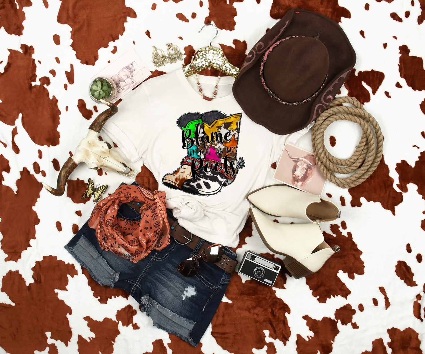 Blame it all on my Roots Tee