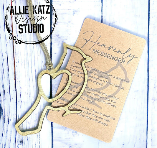 Heavenly Messenger Cardinal Ornament