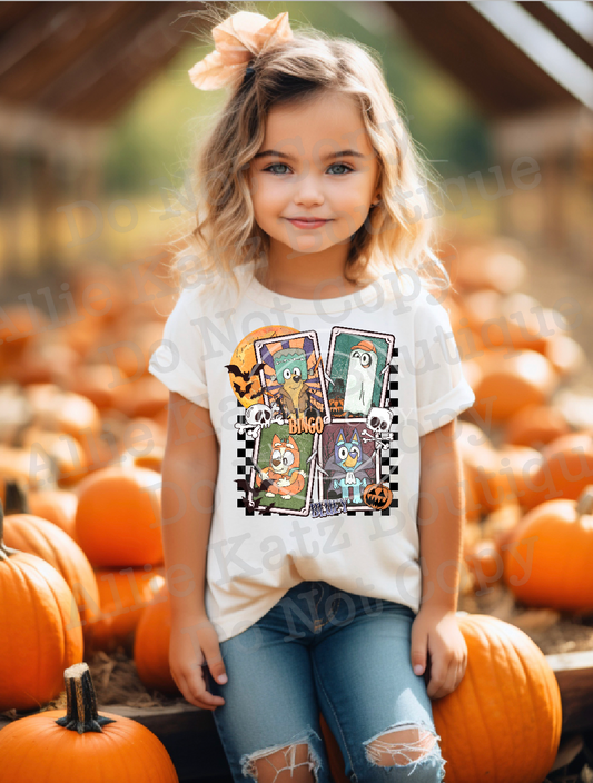Kids Halloween Dog Shirt
