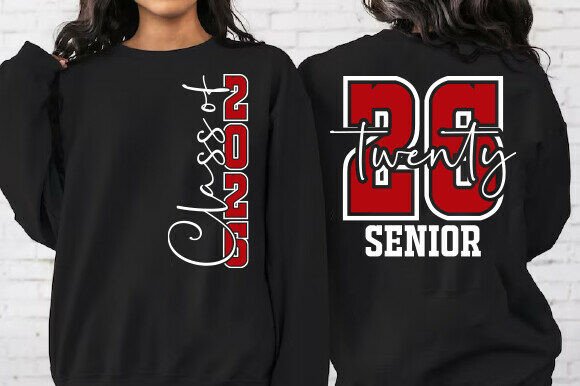 Class of 2026 Senior Shirt- Custom Color