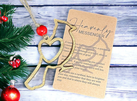 Heavenly Messenger- Cardinal Gift Ornament
