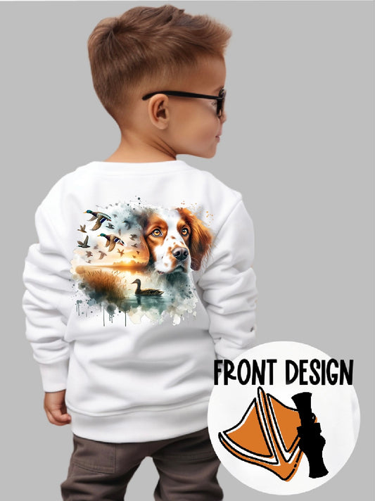 Spaniel and ducks Authentic Outdoors Tee