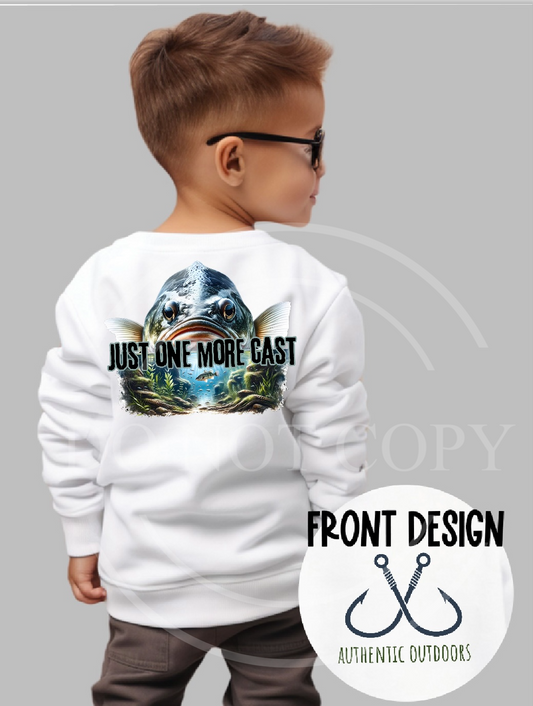 Just One More Cast Authentic Outdoors Tee