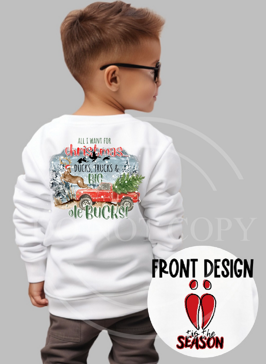 All I want for Christmas Authentic Outdoors Tee