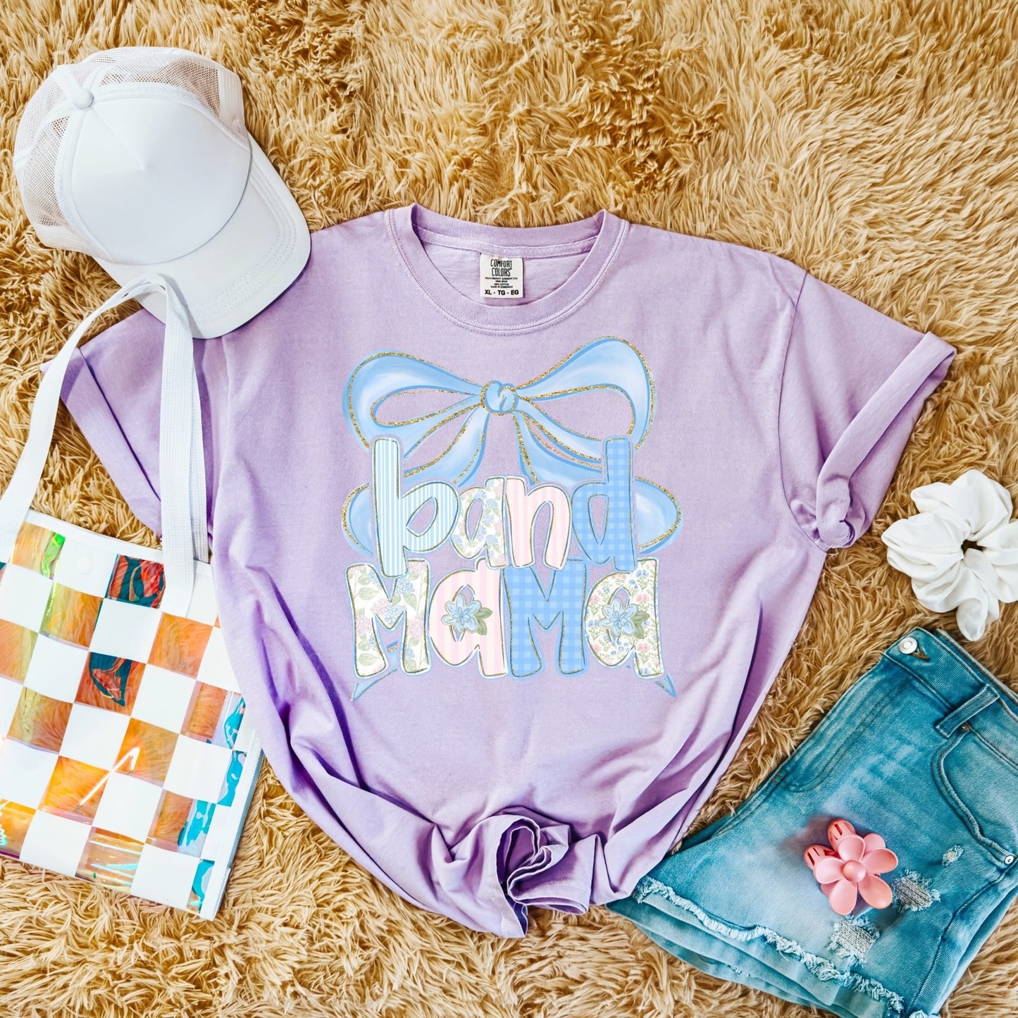 Coquette Grand Millennial Lettered Comfort Colors Tee - Personalized