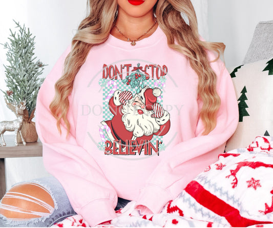 Don't Stop Believin' Christmas Shirt
