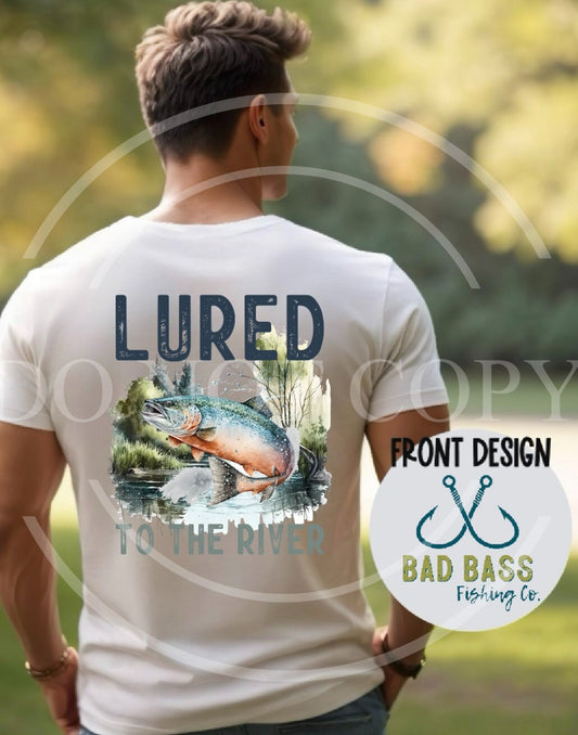 Lured to the River Authentic Outdoors Tee