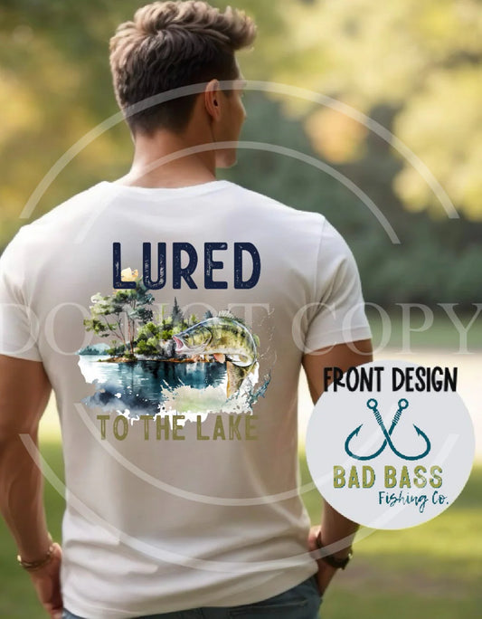 Lured to the Lake Authentic Outdoors Tee