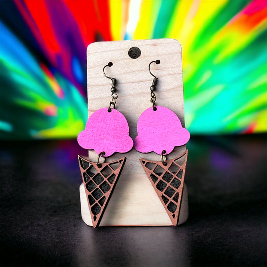 Ice Cream Dangle Earrings