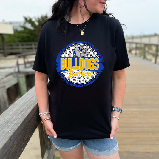 Mize Bulldogs Circle Design