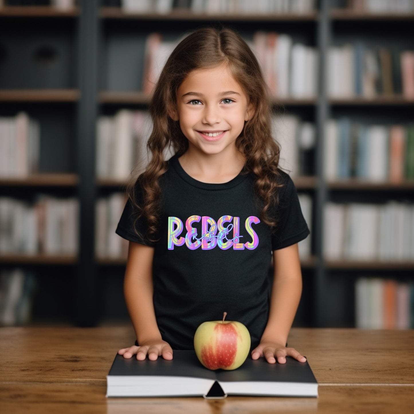Pastel Mascot Name Spirit Tee