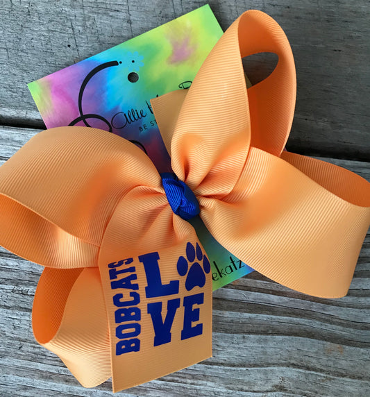 Love Bobcats Bow