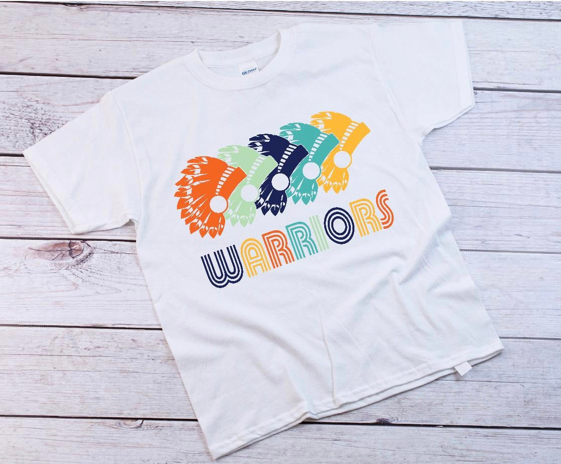 Warriors Retro Tee