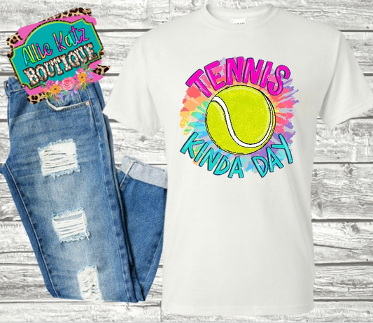 It’s a tennis kinda day tee