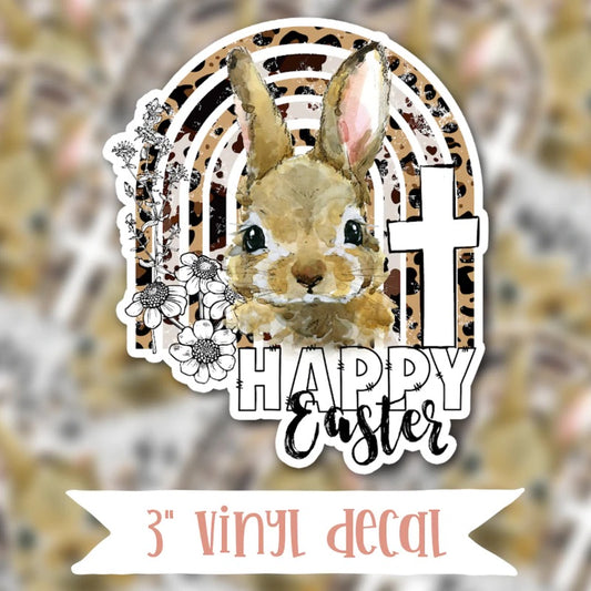 Happy Easter Vinyl Decal