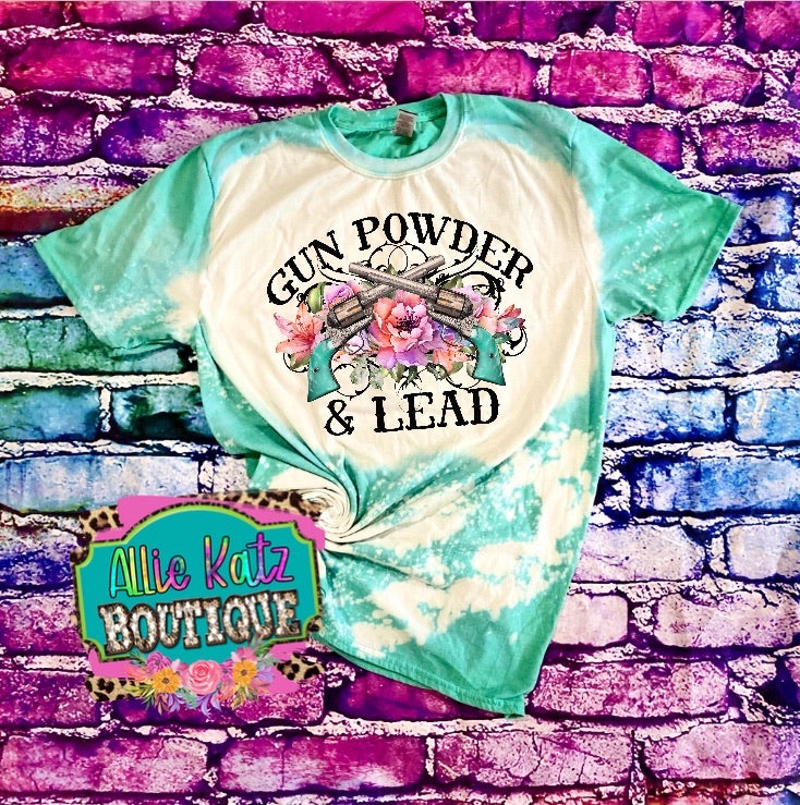 Gun Powder and Lead bleached tee