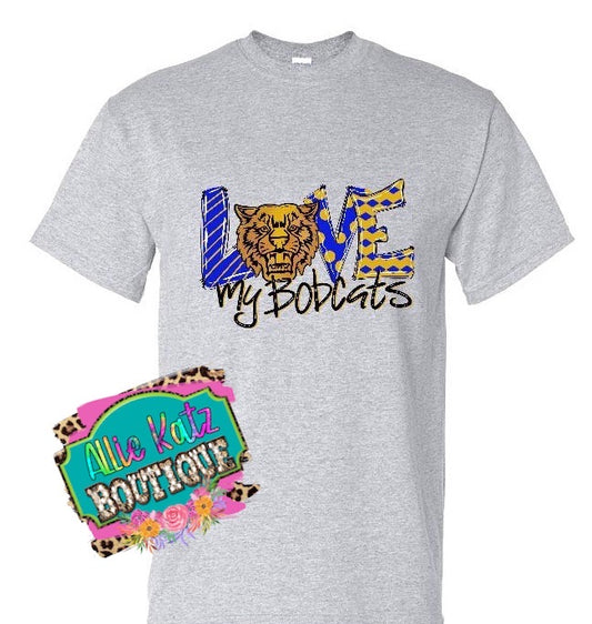 Love My Bobcats Tee