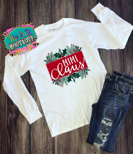 Mimi Claus tee