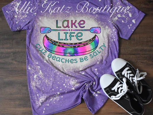 Bleached Lake Life T-Shirt