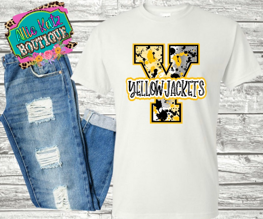 Yellow jackets design 4.0 Tee