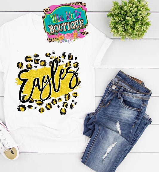 Eagles leopard splash Tee