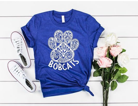Henna Paw Print Tee
