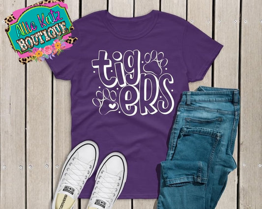 Tigers Mascot name Tee