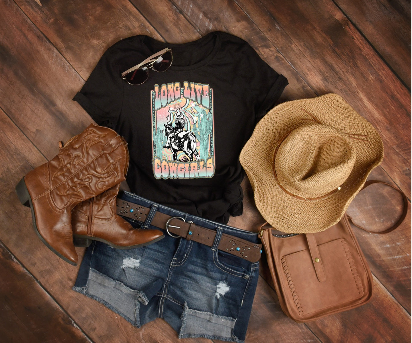Long Live Cowgirls Tee