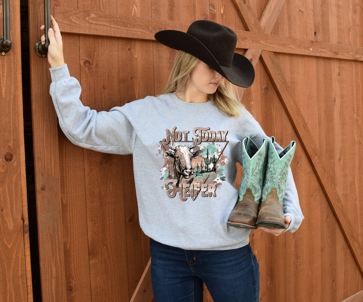Not Today Heifer Tee
